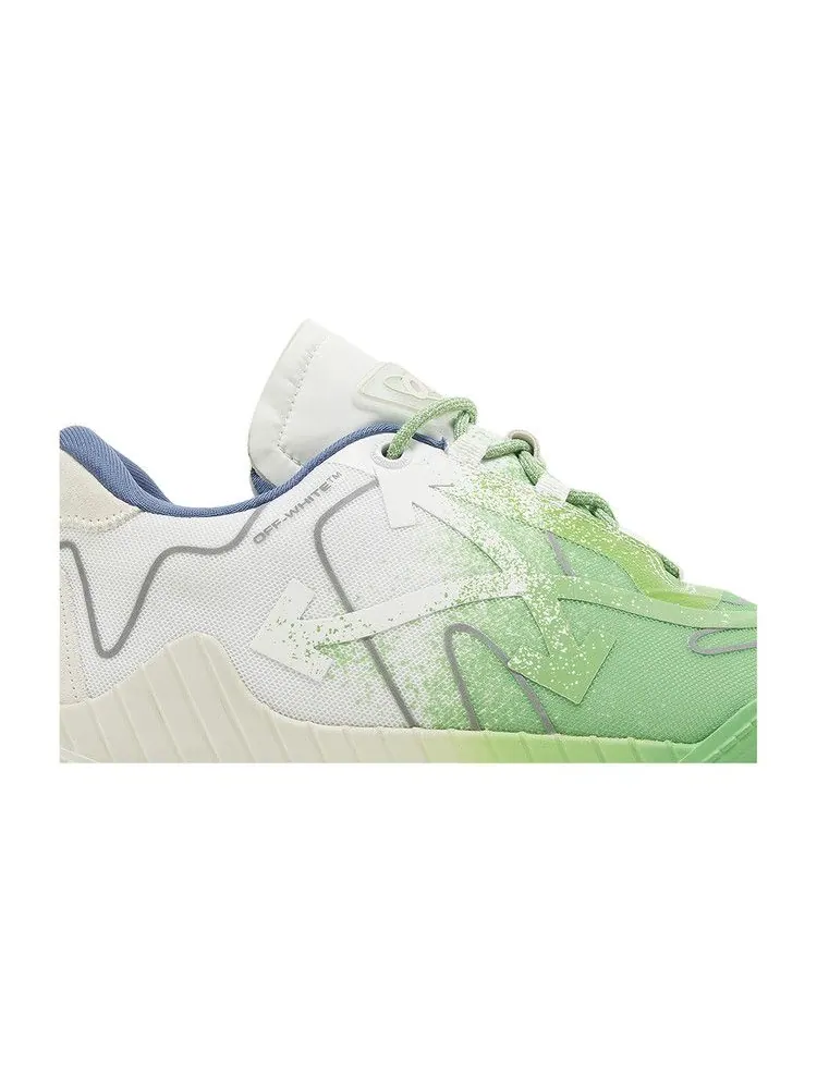 Кроссовки Off-White Off-White ODSY-1000 'White Green Spray Paint' — изображение 3 из 9, белый/зеленый