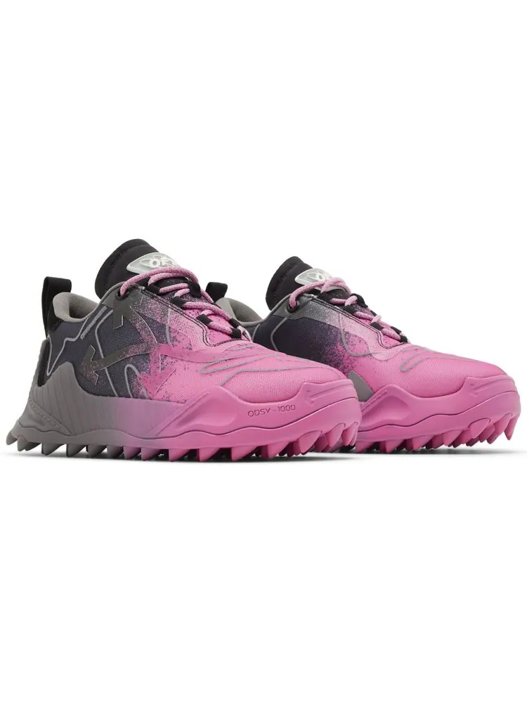 Кроссовки Off-White ODSY-1000 'Pink Purple Spray Paint' — изображение 8 из 8, розовый