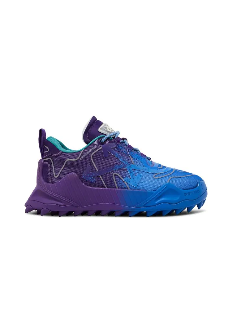 Кроссовки Off-White ODSY-1000 'Purple Blue Spray Paint' — изображение 1 из 8, фиолетовый синий