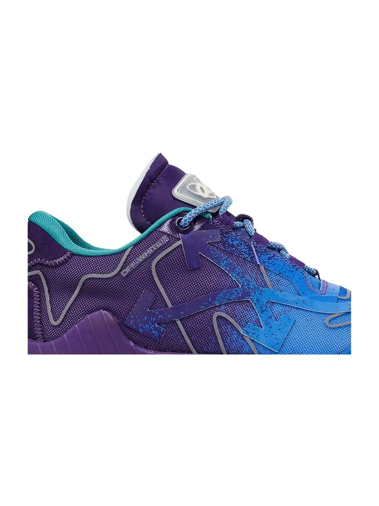 Кроссовки Off-White ODSY-1000 'Purple Blue Spray Paint' — изображение 2 из 8, фиолетовый синий