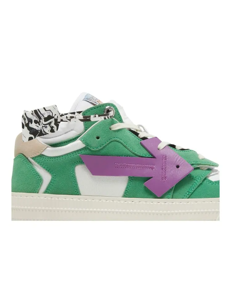 Кроссовки Off-White Off-Court 3.0 Low 'Green Purple' — изображение 2 из 8, зеленый фиолетовый