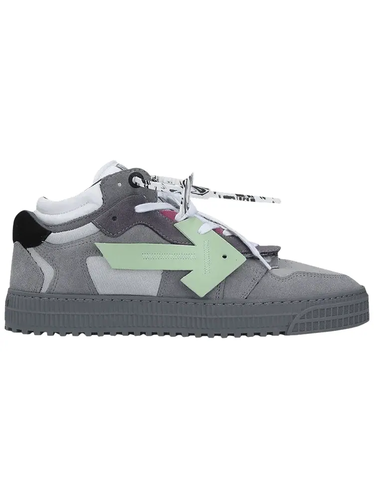 Кроссовки Off-White Off-Court Low 'Light Grey Mint' — изображение 1 из 1, серый