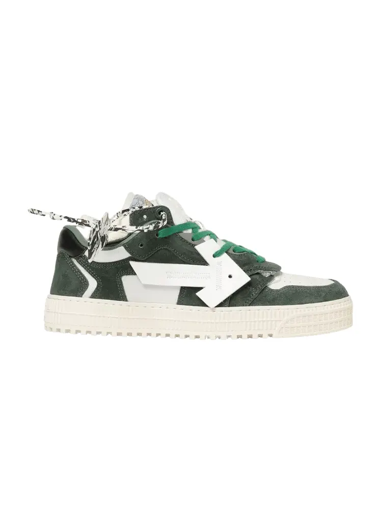 Кроссовки Off-White Off-White Wmns Off-Court Low 'Green' — изображение 1 из 1, белый/зеленый