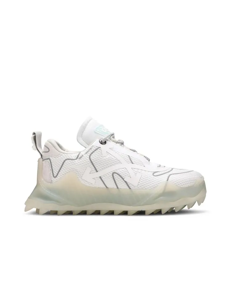 Кроссовки Off-White ODSY-1000 'Transparent Sole - White Silver' — изображение 1 из 8