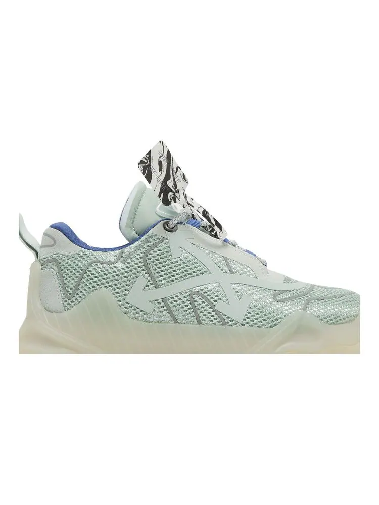 Кроссовки Off-White Off-White ODSY-1000 'Transparent Sole - Mint Silver' — изображение 3 из 9, серебристый