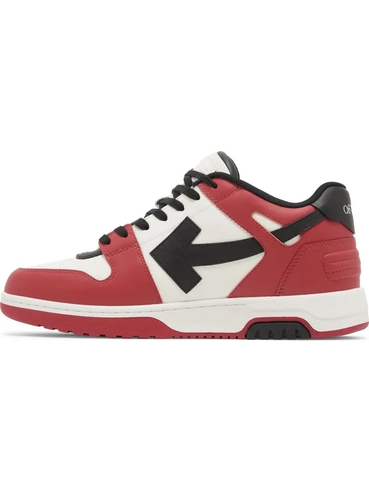 Кроссовки Off-White Out of Office 'Red White Black' 2024 — изображение 3 из 4, красный