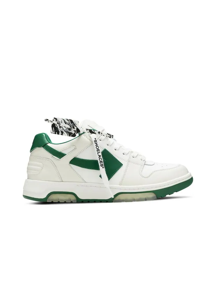 Кроссовки Off-White Out of Office Low 'White Green'