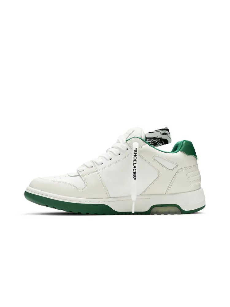 Кроссовки Off-White Out of Office Low 'White Green' — изображение 3 из 8, белый зеленый