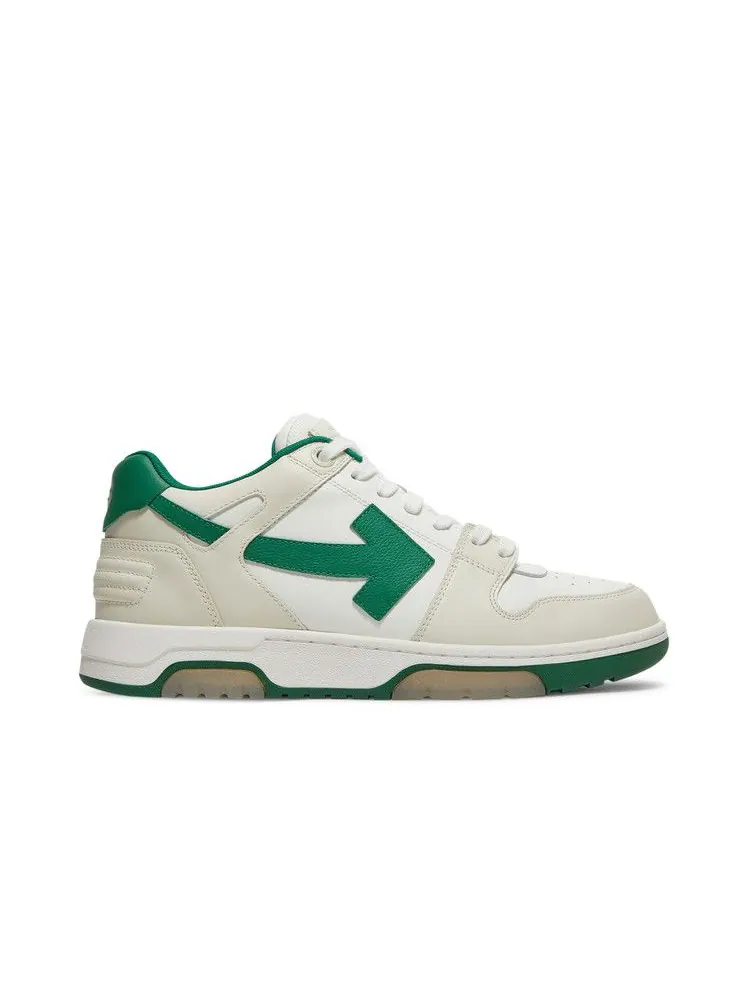 Кроссовки Off-White Off-White Out of Office Low 'White Green' — изображение 2 из 9, белый/зеленый