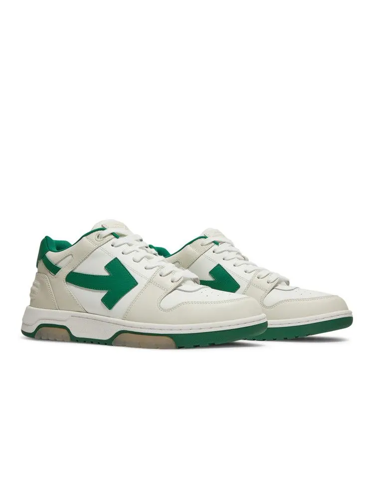 Кроссовки Off-White Off-White Out of Office Low 'White Green' — изображение 9 из 9, белый/зеленый