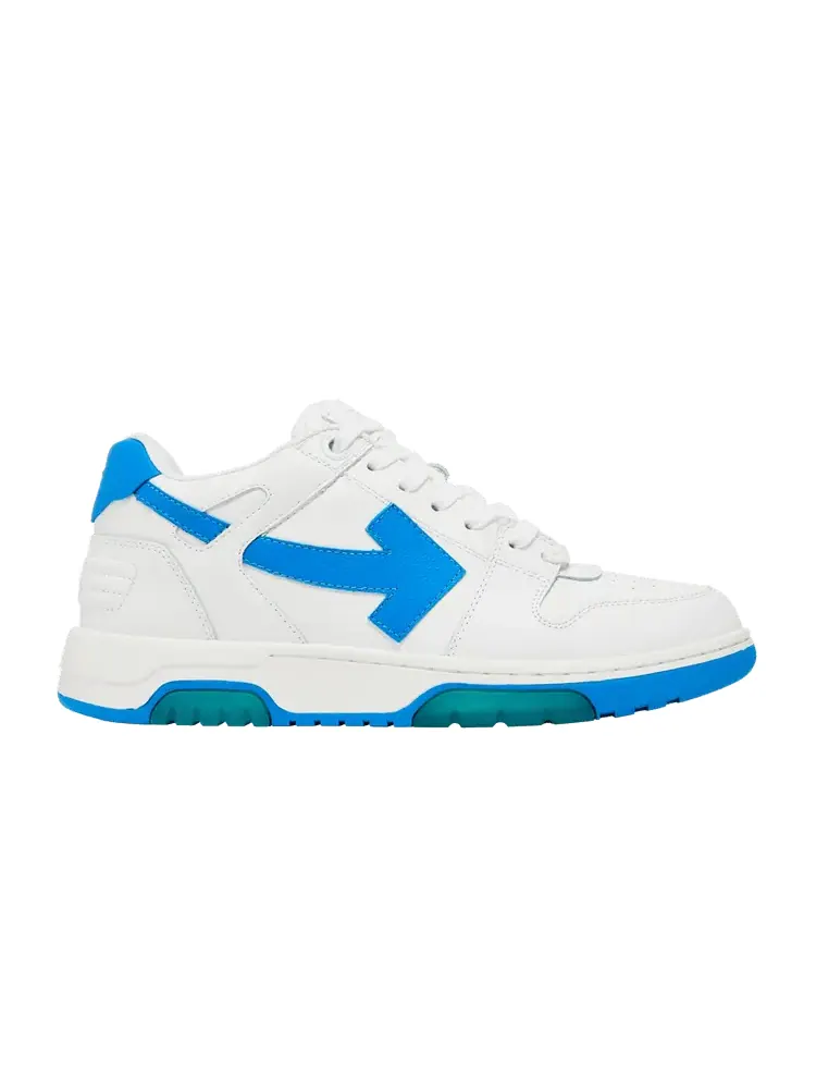Кроссовки Off-White Off-White Out of Office Low 'White Blue' — изображение 1 из 9, белый/синий
