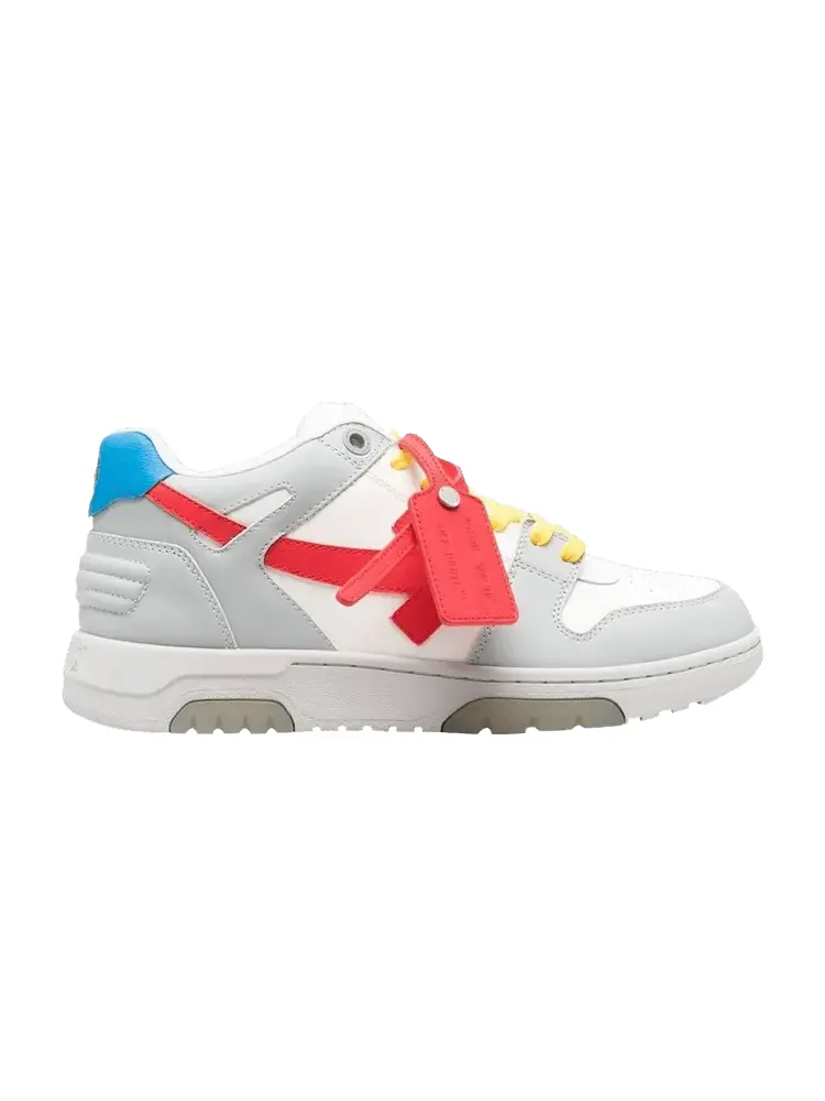 Кроссовки Off-White Off-White Out of Office 'Grey Red Blue'