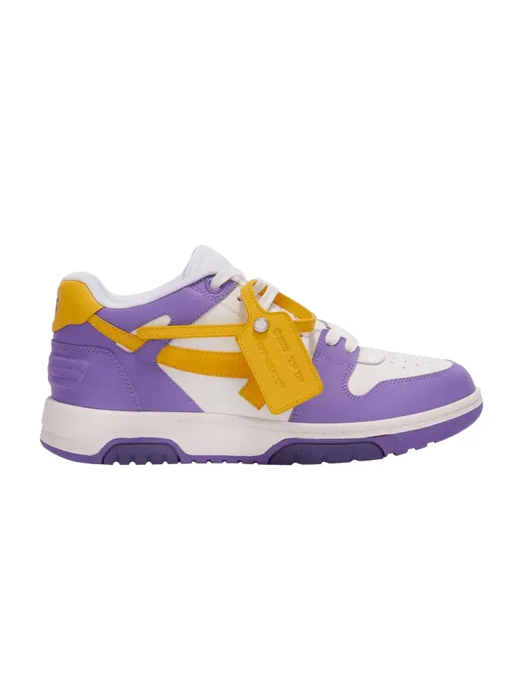 Кроссовки Off-White Out of Office Purple Yellow