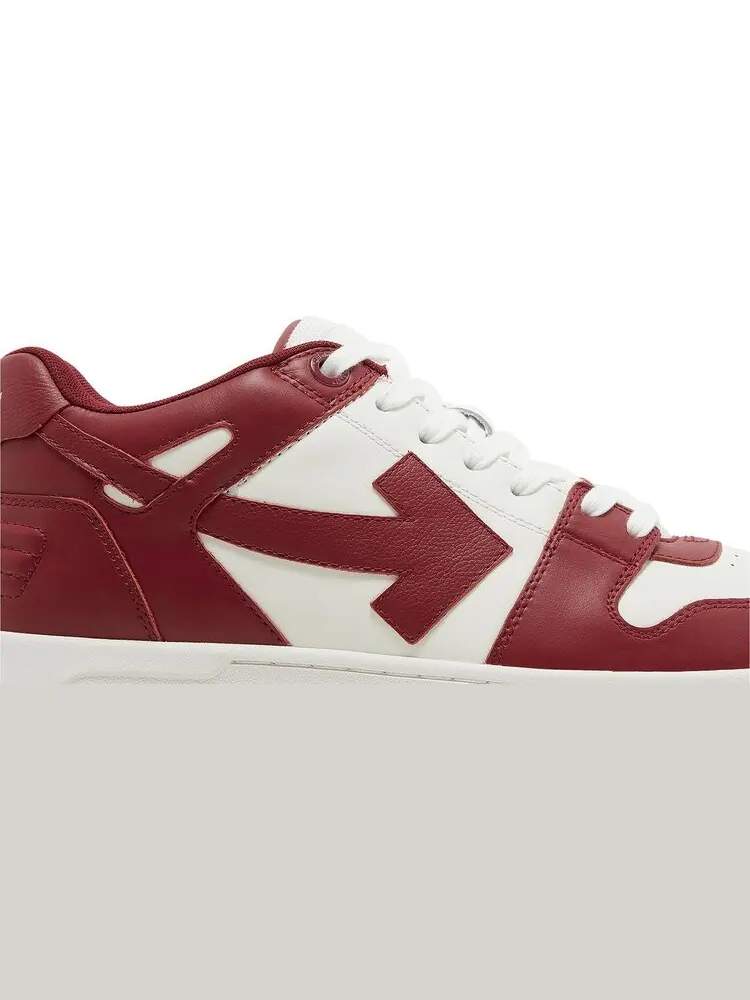 Кроссовки Off-White Out of Office 'Red White' — изображение 2 из 4, красный