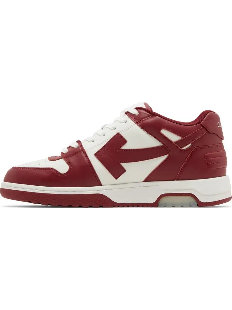 Кроссовки Off-White Out of Office 'Red White' — изображение 3 из 4, красный