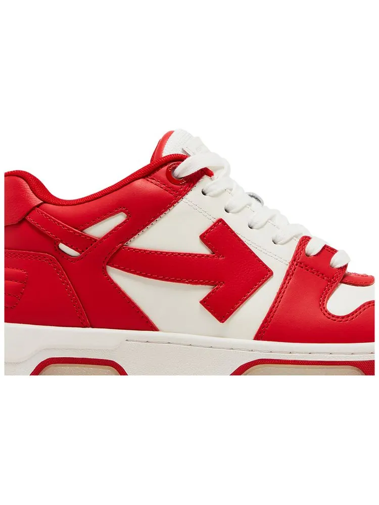 Кроссовки Off-White Out of Office 'Red White' 2024 — изображение 2 из 4, красный белый