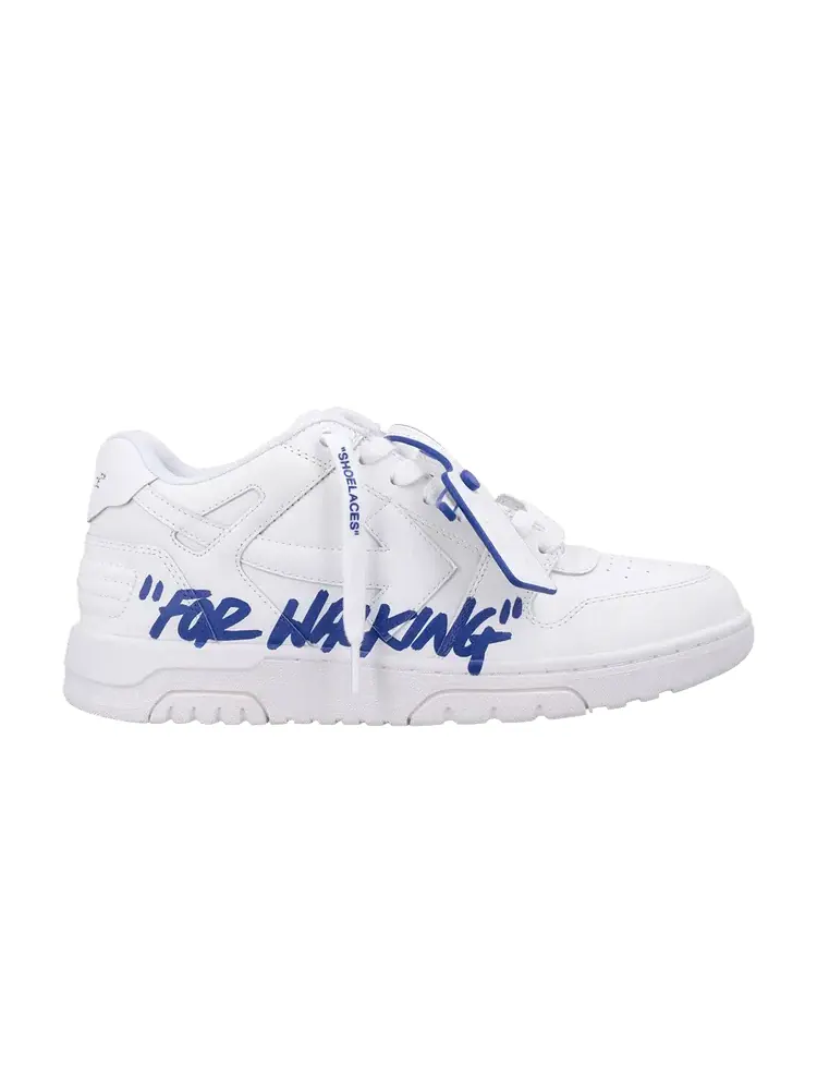 Кроссовки Off-White Out of Office Low For Walking - White Blue White Sole — изображение 1 из 1, белый