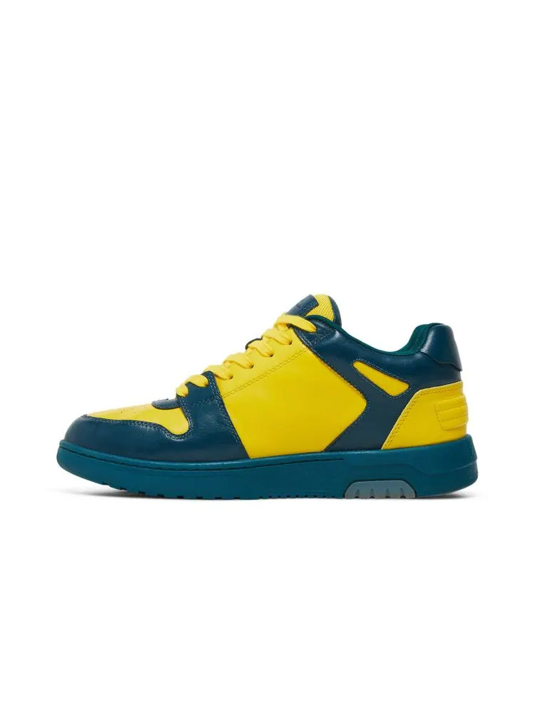 Кроссовки Off-White Off-White Out of Office Low 'Blue Yellow' — изображение 4 из 9, синий/желтый