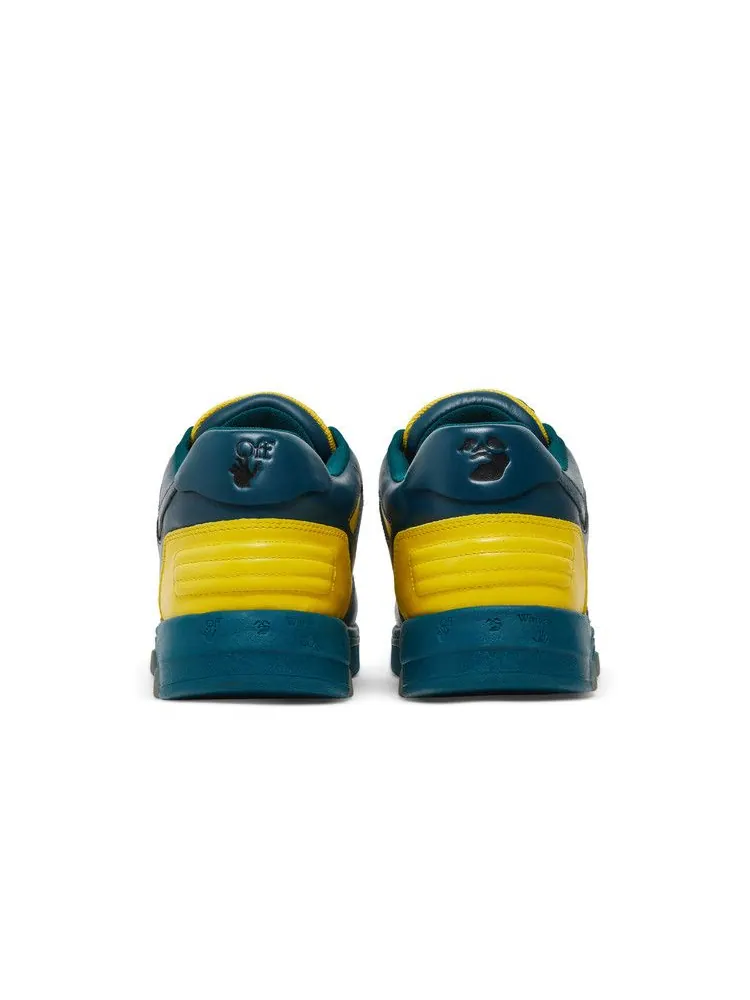 Кроссовки Off-White Off-White Out of Office Low 'Blue Yellow' — изображение 7 из 9, синий/желтый