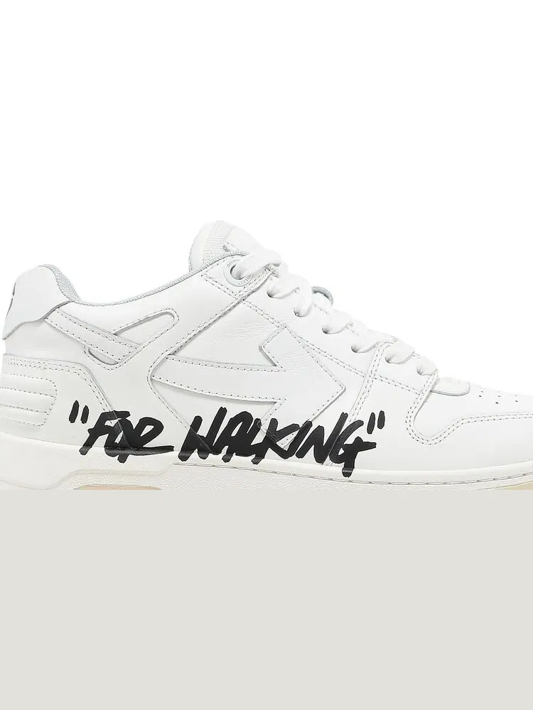 Кроссовки Off-White Out of Office Low For Walking - White Black — изображение 2 из 8, белый