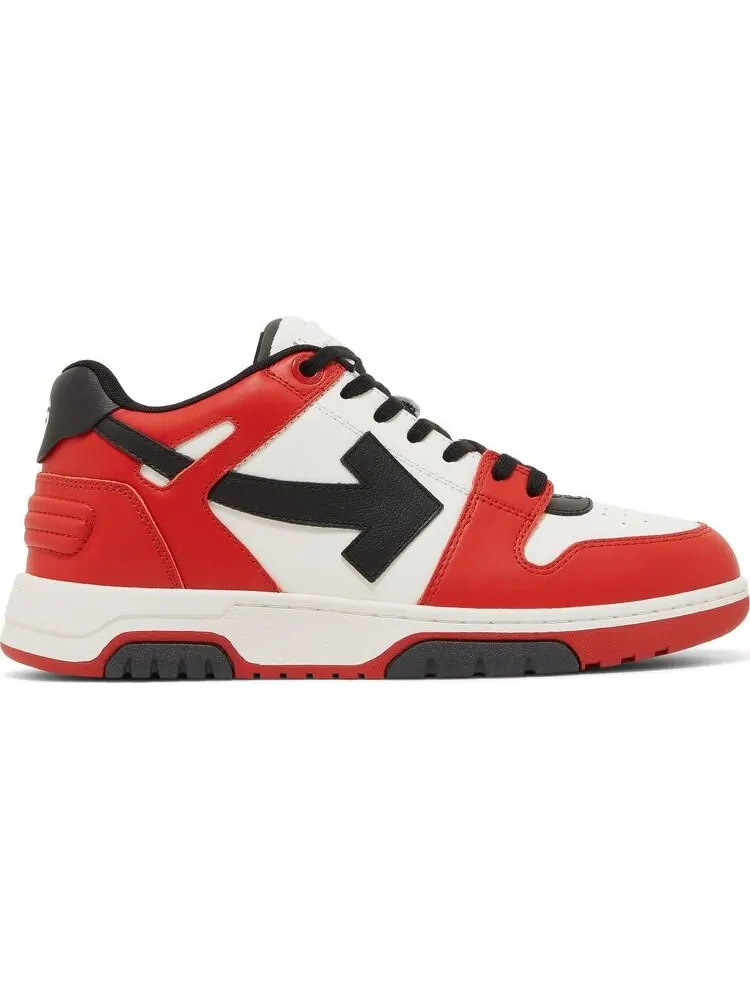 Кроссовки Off-White Out of Office Low Red White Black — изображение 1 из 8, белый