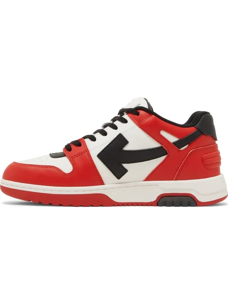 Кроссовки Off-White Out of Office Low Red White Black — изображение 3 из 8, белый