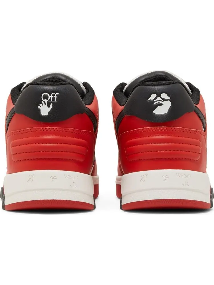 Кроссовки Off-White Out of Office Low Red White Black — изображение 6 из 8, белый