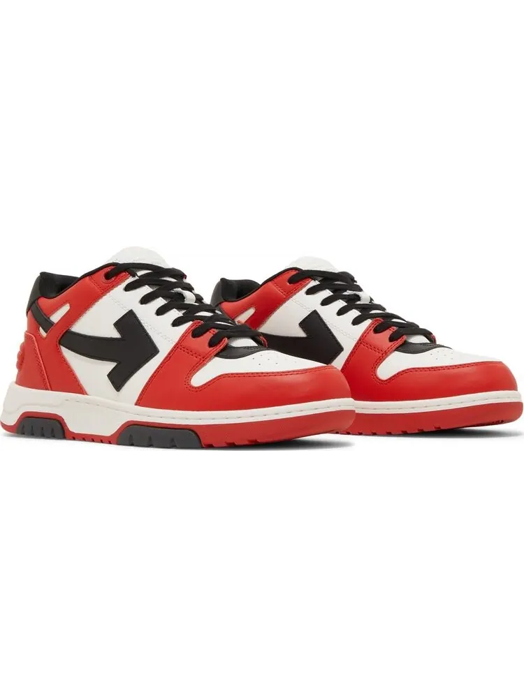 Кроссовки Off-White Out of Office Low Red White Black — изображение 8 из 8, белый