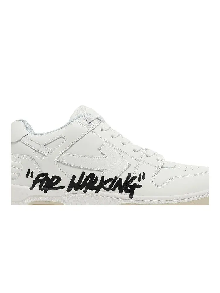 Кроссовки Off-White Off-White Out of Office Low 'For Walking - White Black' — изображение 3 из 9, белый/черный