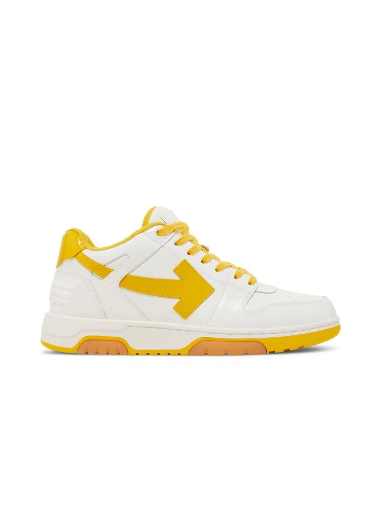Кроссовки Off-White Off-White Out of Office Low 'White Yellow' — изображение 2 из 9, белый/желтый
