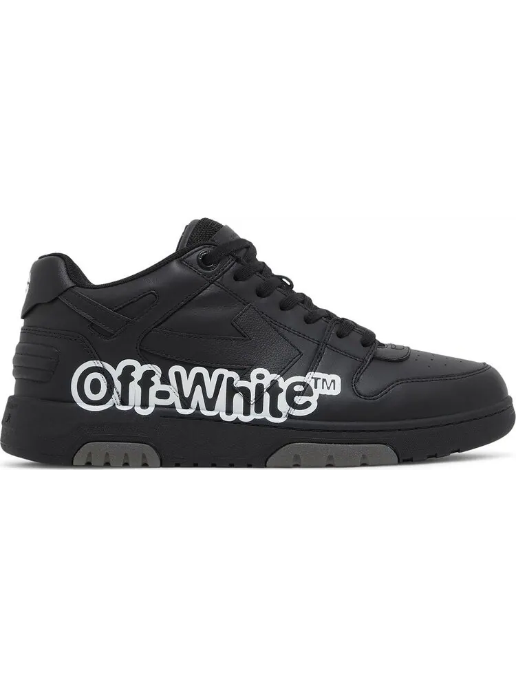 Кроссовки Off-White Out of Office Low 'Logo Print - Black'