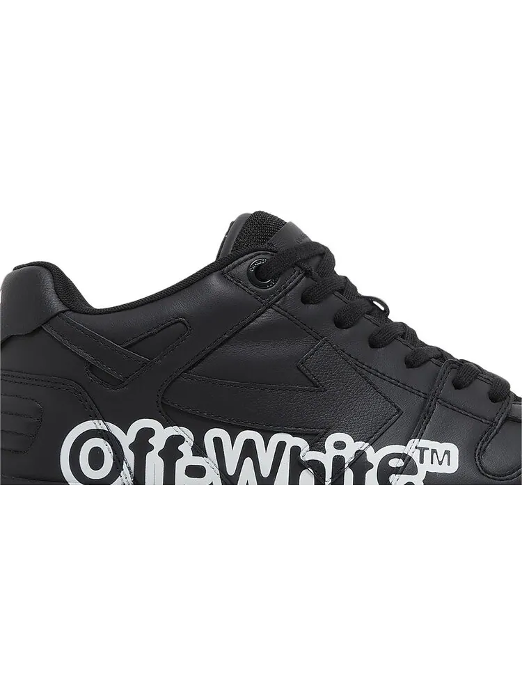Кроссовки Off-White Out of Office Low 'Logo Print - Black' — изображение 2 из 4, черный