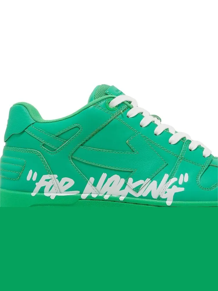 Кроссовки Off-White Out of Office For Walking - Green — изображение 2 из 8, зеленый