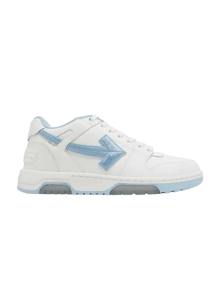 Кроссовки Off-White Off-White Out of Office 'White Light Blue' — изображение 1 из 9, белый/синий
