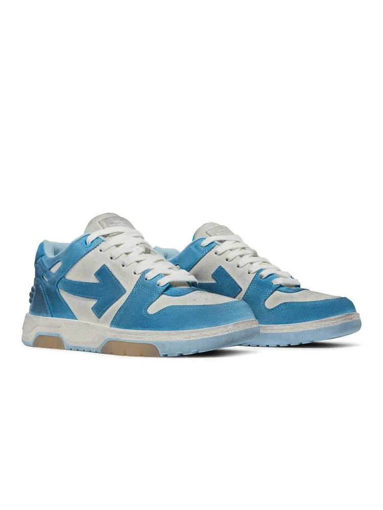 Кроссовки Off-White Off-White Out of Office 'White Light Blue Suede' — изображение 9 из 9, белый/светлый синий