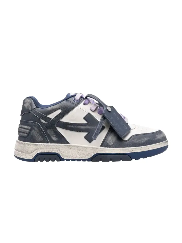 Кроссовки Off-White Out of Office Vintage Leather — изображение 1 из 1, синий
