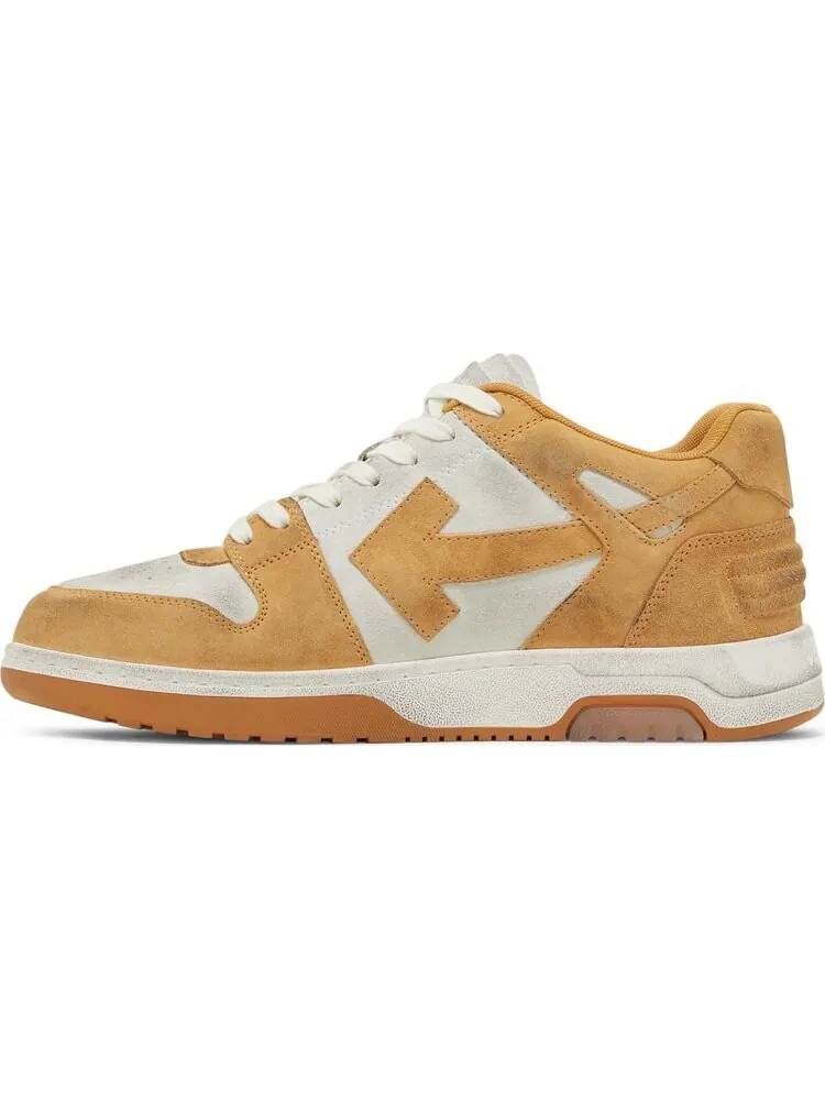Кроссовки Off-White Out of Office 'Vintage Suede - Orange' — изображение 3 из 4, оранжевый