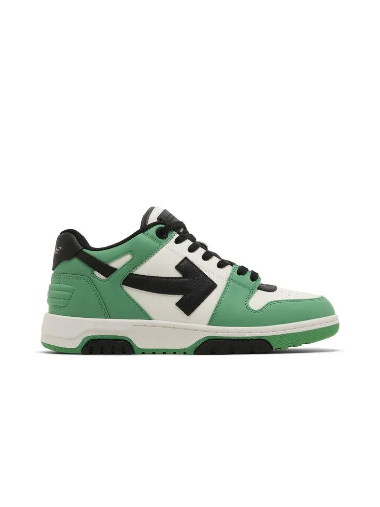 Кроссовки Off-White Off-White Out of Office Low 'Green Black' — изображение 2 из 9, зеленый/черный