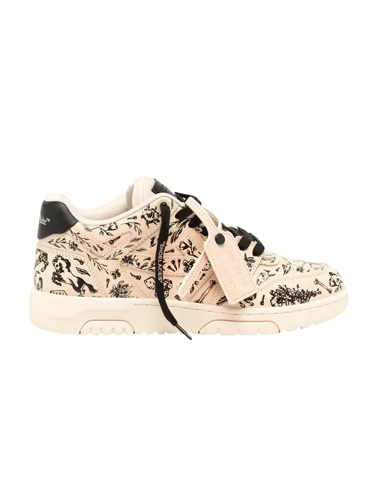 Кроссовки Off-White Out of Office Graphic Print - Sand