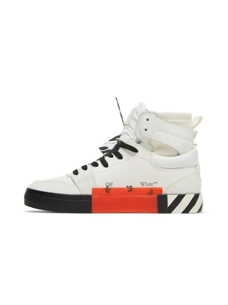 Кроссовки Off-White Off-White Vulc Sneaker High 'White Black' — изображение 4 из 9, белый/черный