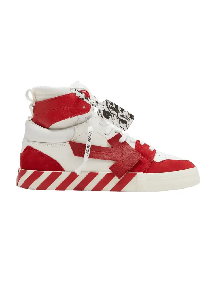 Кроссовки Off-White Off-White Vulc Sneaker High 'White Red'