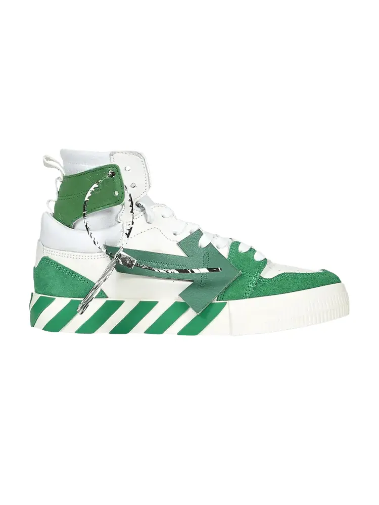 Кроссовки Off-White Off-White Vulc Sneaker High 'White Green'
