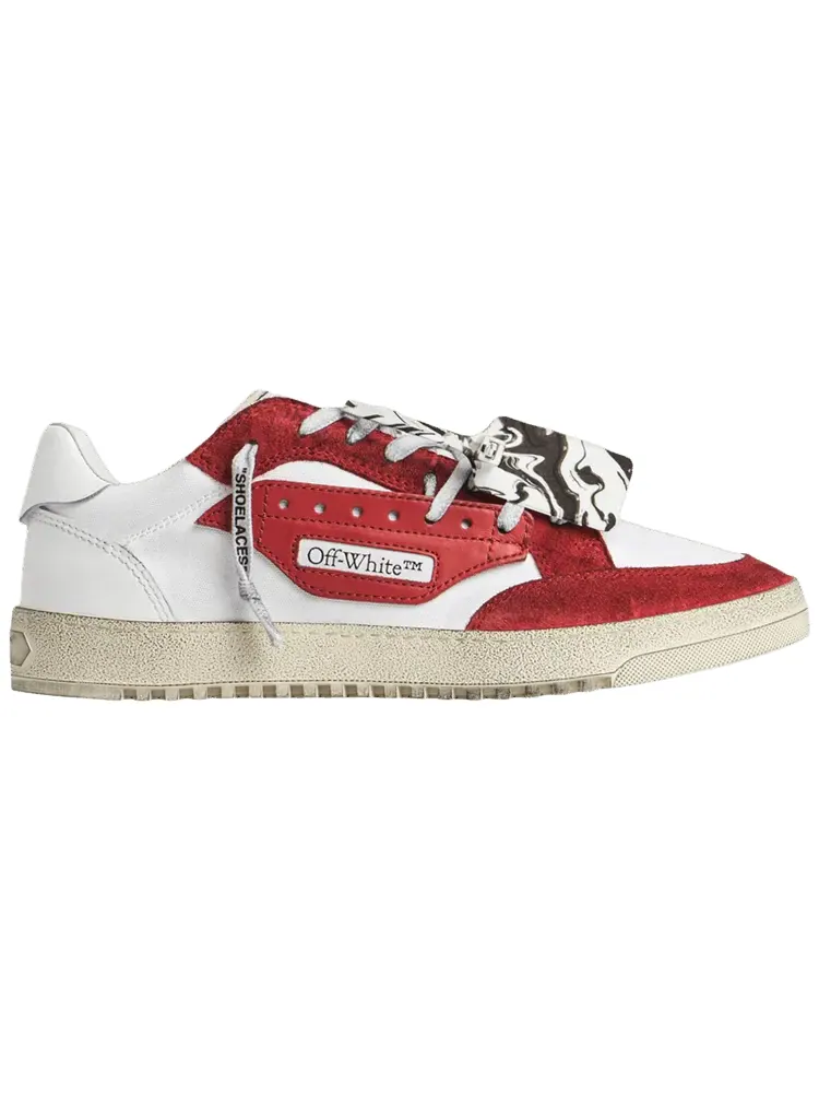 Кроссовки Off-White 5.0 Low 'White Red' — изображение 1 из 1, белый