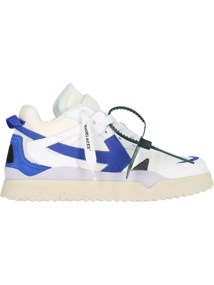 Кроссовки Off-White New Mid Sponge 'White Blue'
