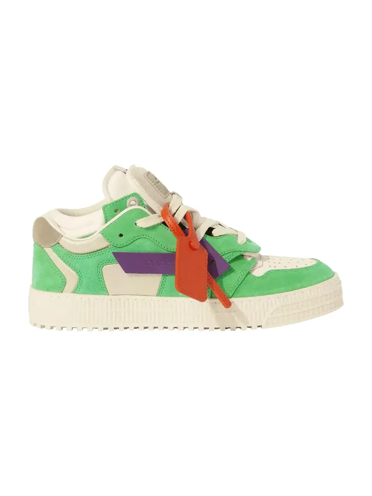 Кроссовки Off-White Off-Court 3.0 Floating Arrow Low 'Purple Law Green' — изображение 1 из 1, фиолетовый зеленый