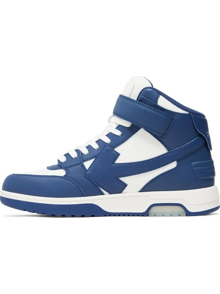 Кроссовки Off-White Out of Office Mid 'Blue' — изображение 3 из 4, синий
