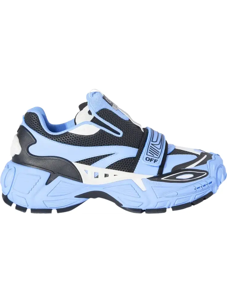 Кроссовки Off-White Glove Slip On 'Light Blue Black' — изображение 1 из 1, синий