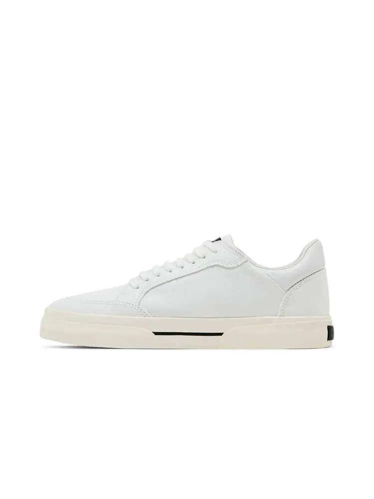 Кроссовки Off-White New Low Vulcanized 'White Black' — изображение 3 из 8, белый черный