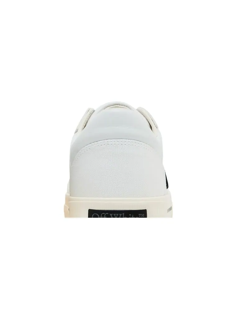 Кроссовки Off-White New Low Vulcanized 'White Black' — изображение 7 из 8, белый черный