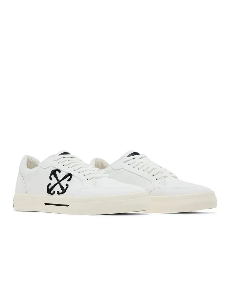 Кроссовки Off-White New Low Vulcanized 'White Black' — изображение 8 из 8, белый черный